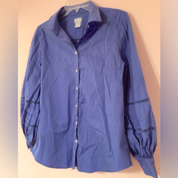 Chico’s button down blouse size medium - Picture 4 of 6